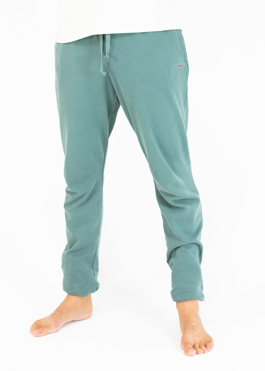【KIXI】★(UNISEX) Low-rise Label Pigment Jogger Pants KIXI】☆(UNISEX) Low-rise Label Pigment Jogger Pants