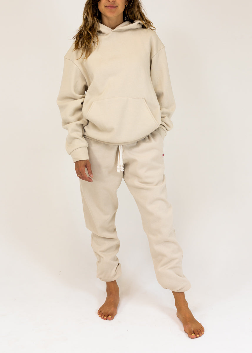 ivory hoodie